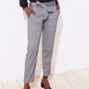 Loft Marisa Fit Trousers with Belt in plum